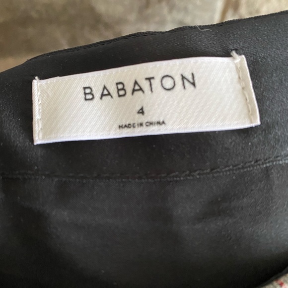 Babaton Plaid Mini Skirt Sz 4 - Picture 4 of 4